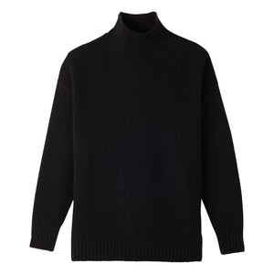 Bompard – Kaschmir-Rollkragenpullover | Schwarz