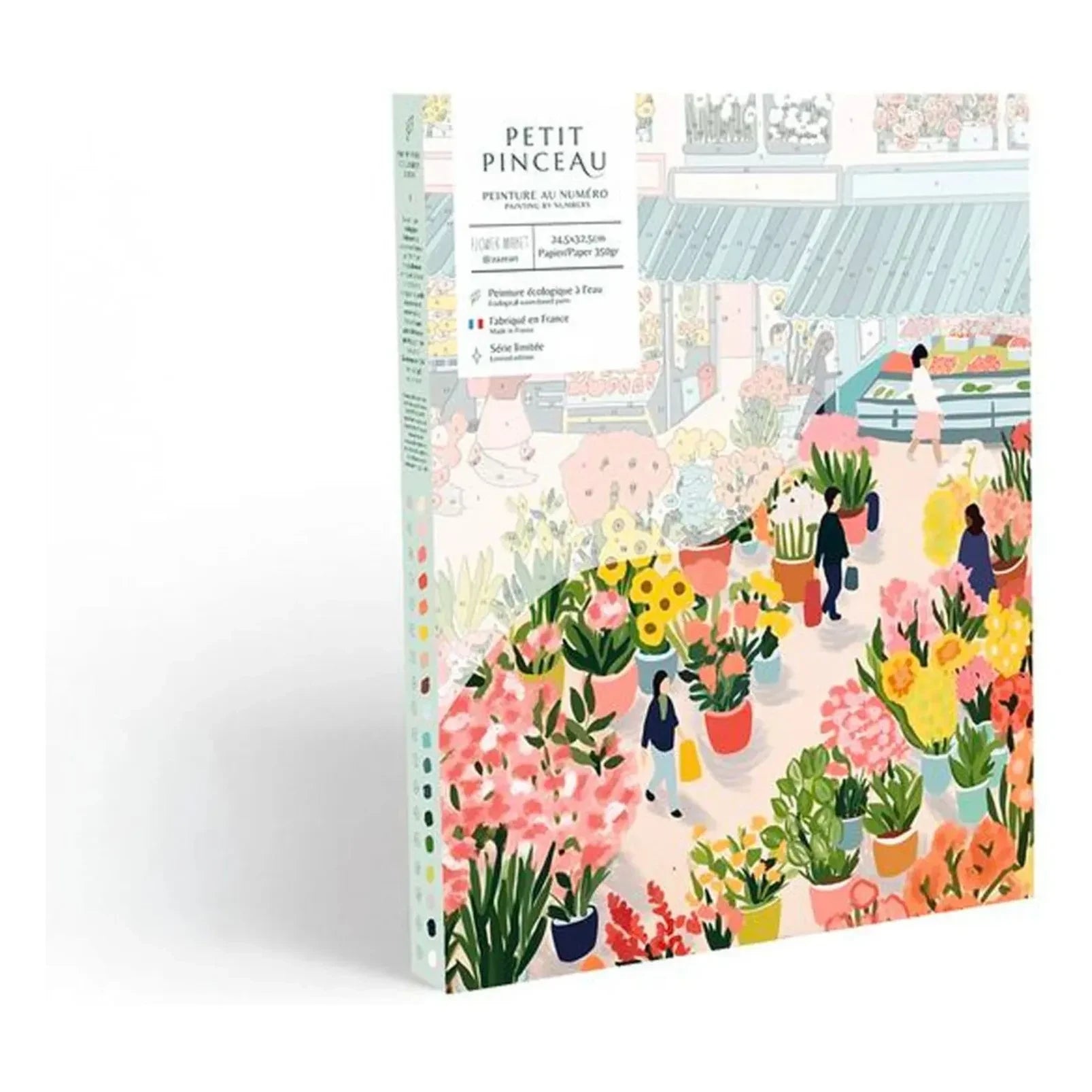 La Petite Épicerie - Numaralı boyama seti - Çiçek Pazarı