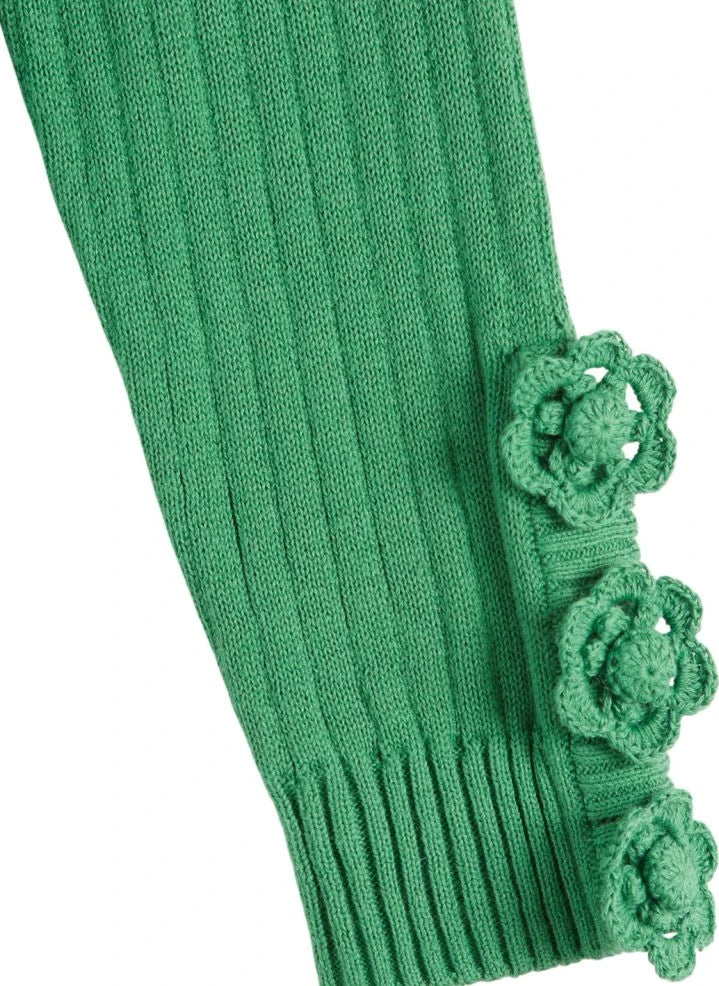 Emile et Ida - Green Ribbed Sweater