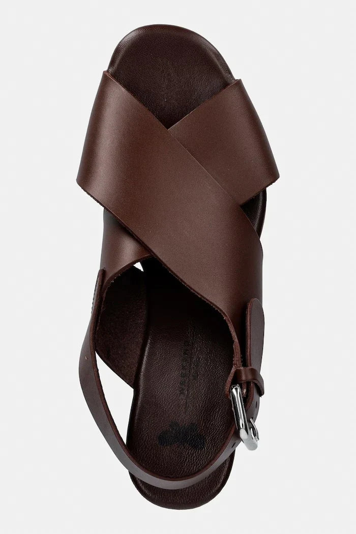 Weekend Max Mara Deri Sandalet Wkaangio