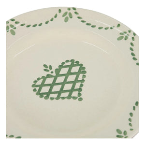 House of Capricorn - Viana dinner plate | Green