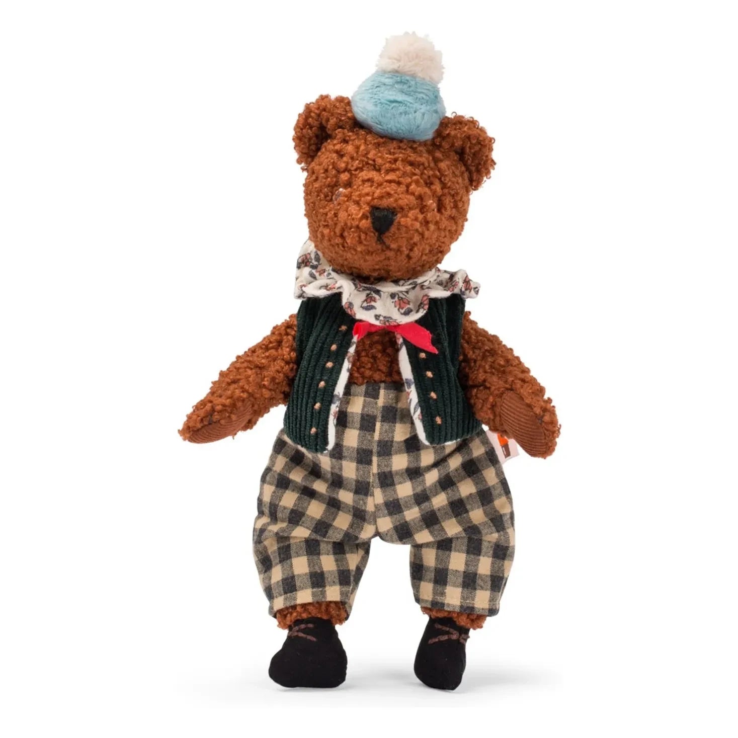 Moulin Roty – Großer Papa-Bär Plüschtier im Karton | Braun