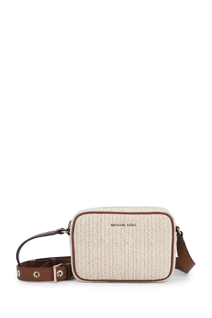 Michael Kors çocuklar için örgü dokulu crossbody çanta