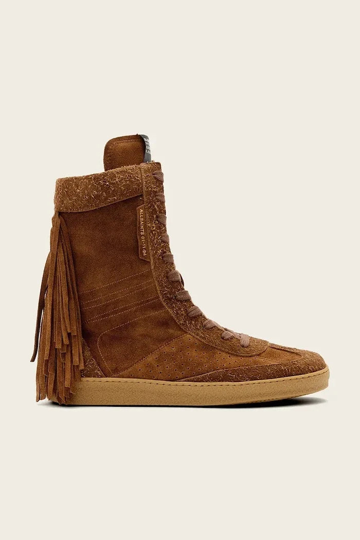 AllSaints Louise Fringe Ht Süet Ayakkabılar