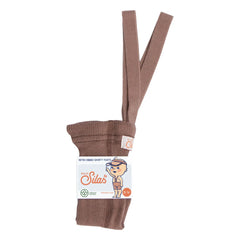 Silly Silas - Kurze Leggings aus Bio-Baumwolle | Braun