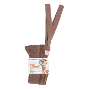Silly Silas - Kurze Leggings aus Bio-Baumwolle | Braun