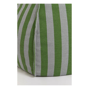 Nobodinoz – Vibes runder Pouf | Dunkelgrün