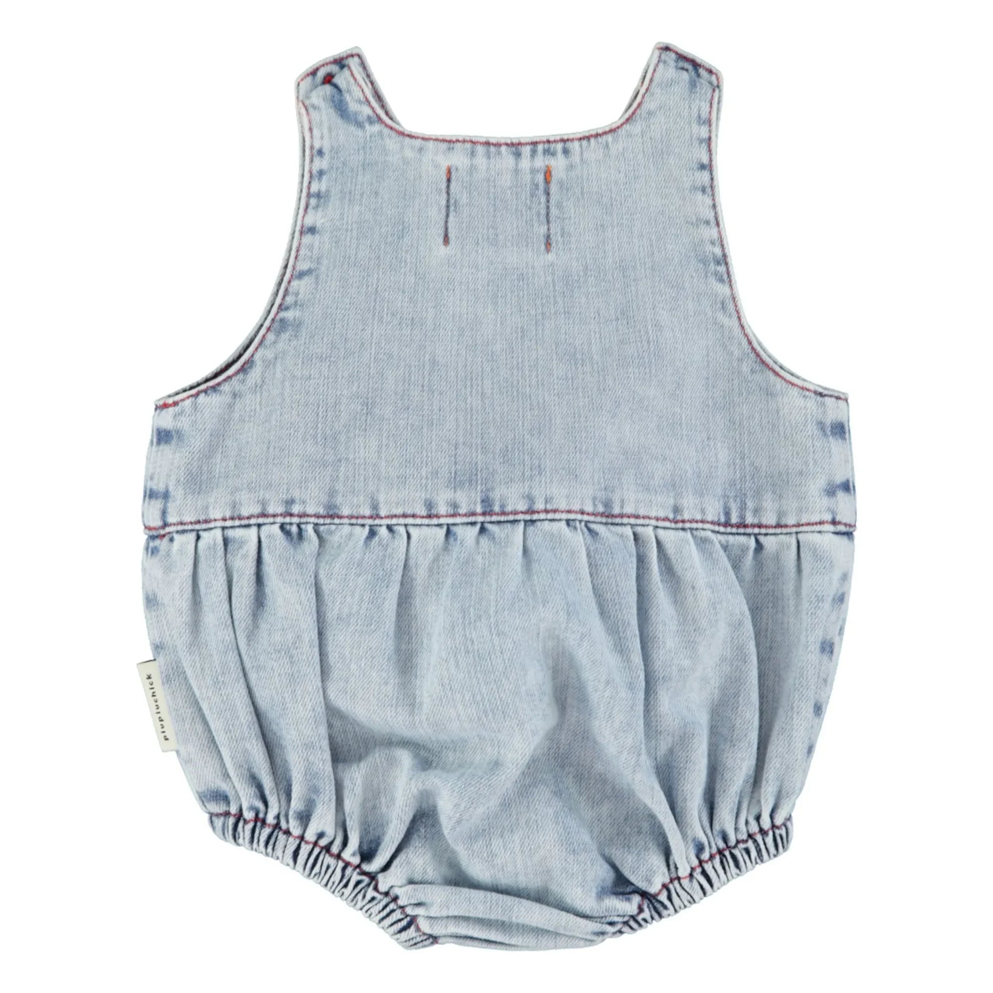 Piupiuchick - Etoile Denim tulum | Yıkanmış mavi