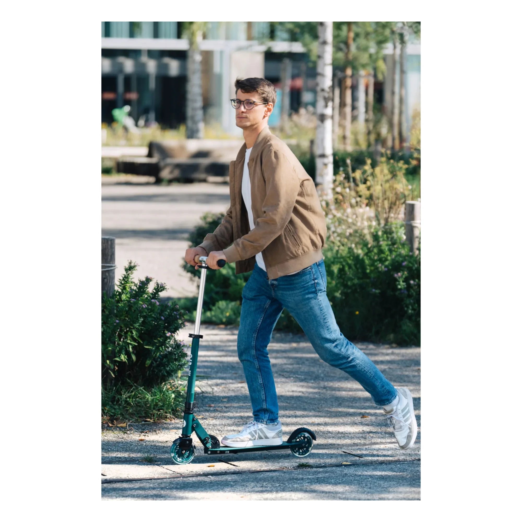 Micro - Sprite LED Eco scooter | Yeşil