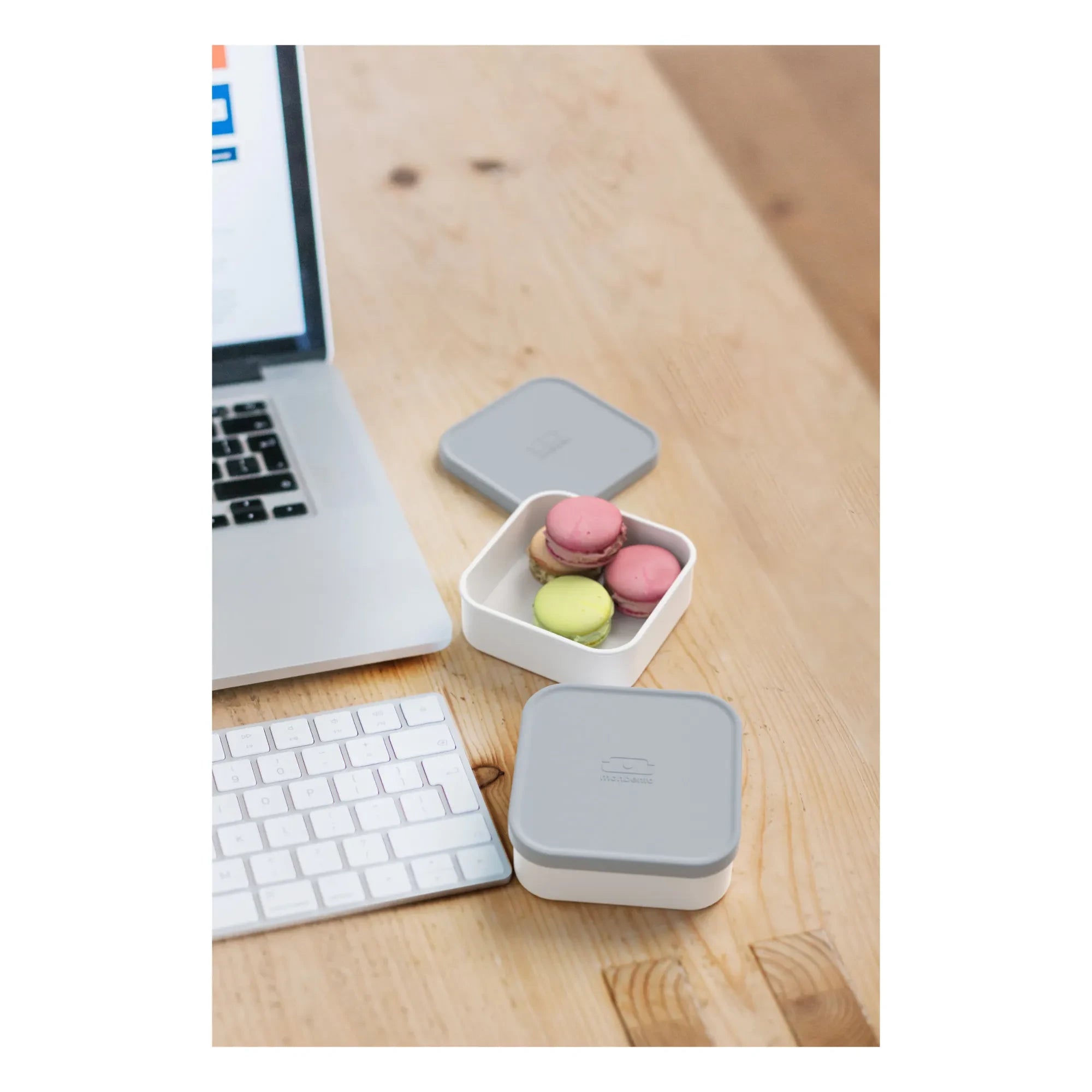 Monbento - MB Bento Multi-Compartment Boxes - 4 pcs Set | Gray