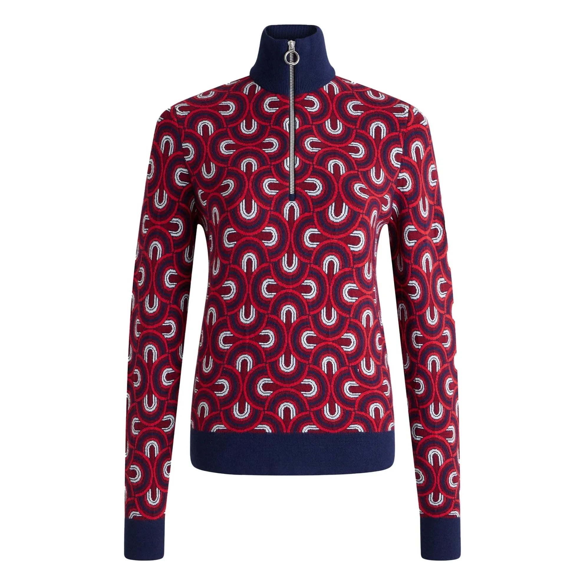 Fusalp - Knit Pill Sweater | Mahogany