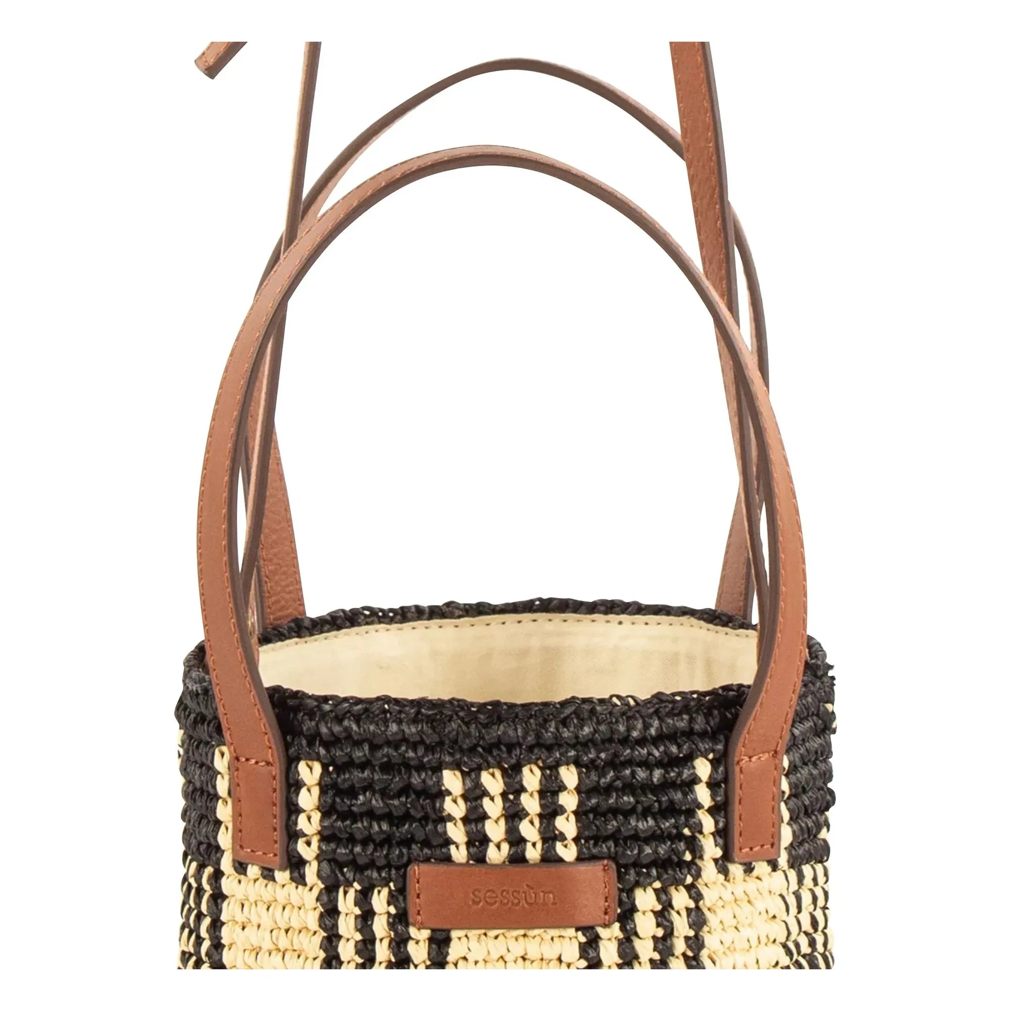 Sessùn - Bag Mimi Tara R Raphia | Black