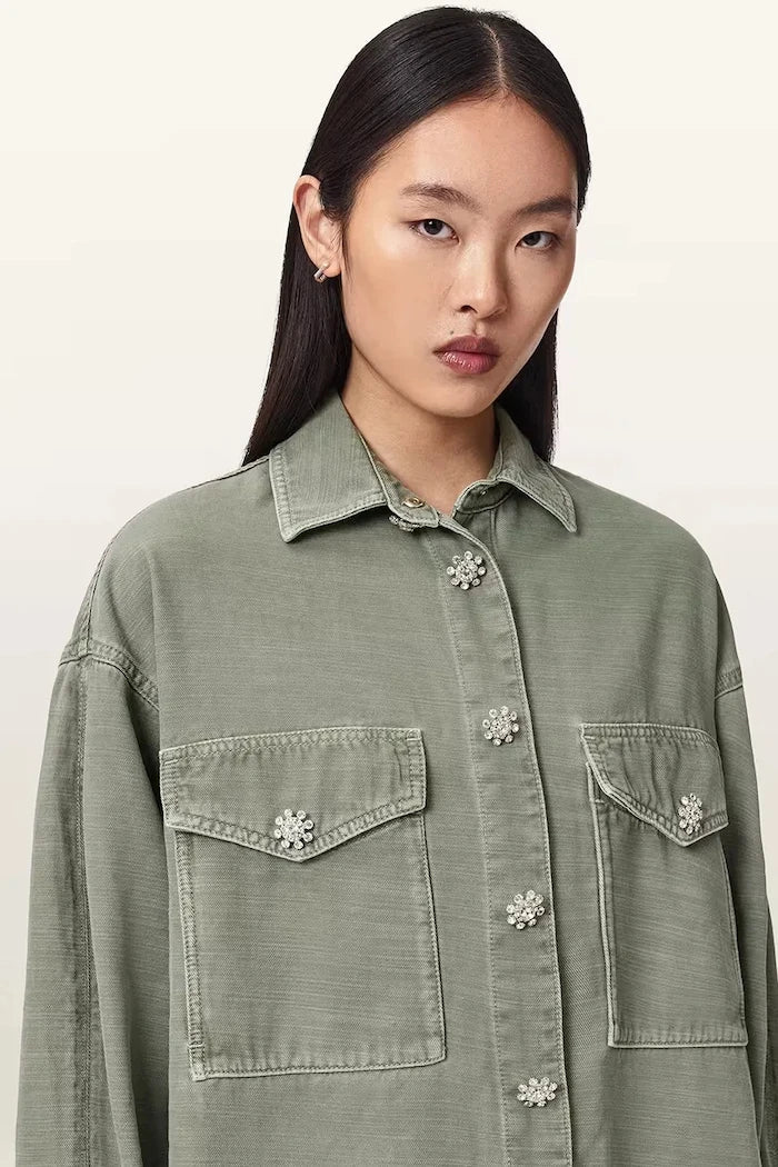 AllSaints лиосел gömlek elbise HETTIE