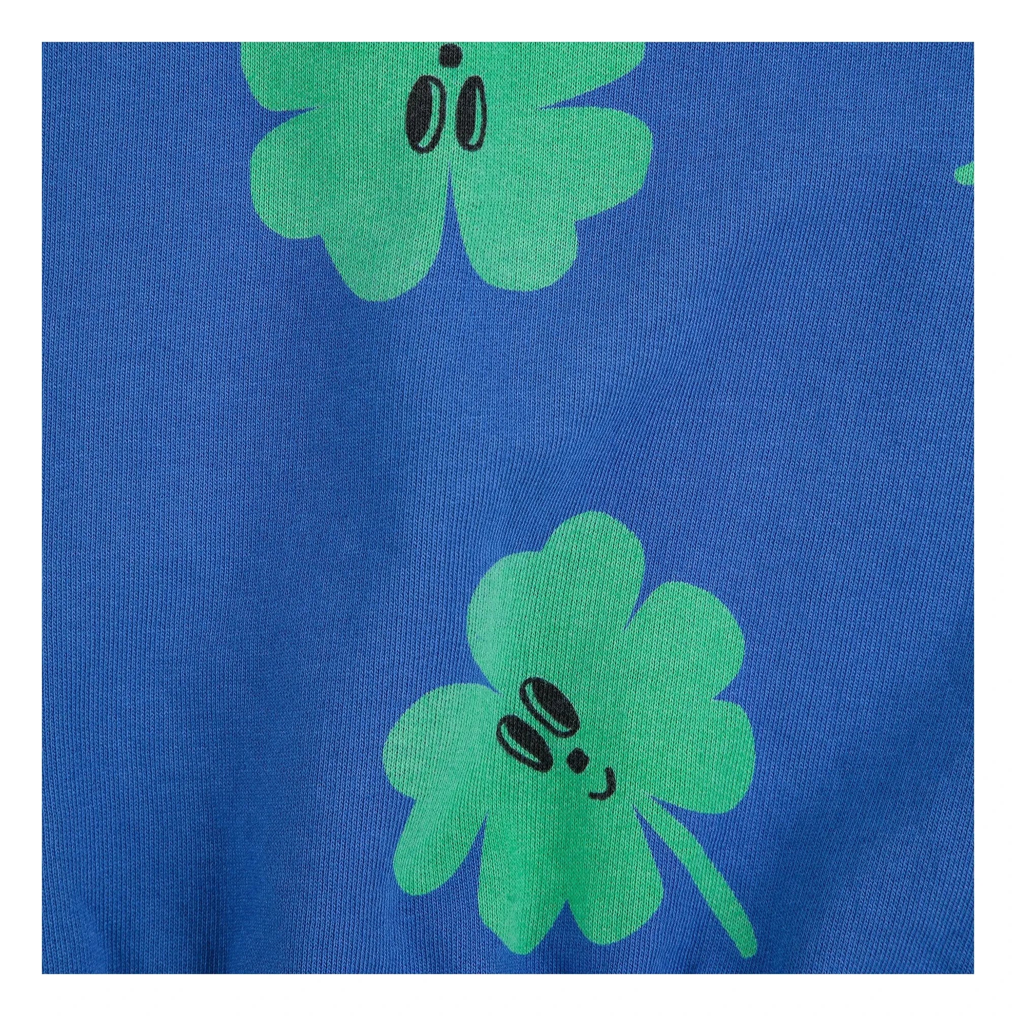 Bobo Choses - Organic Cotton Clover Sweatshirt | Blue