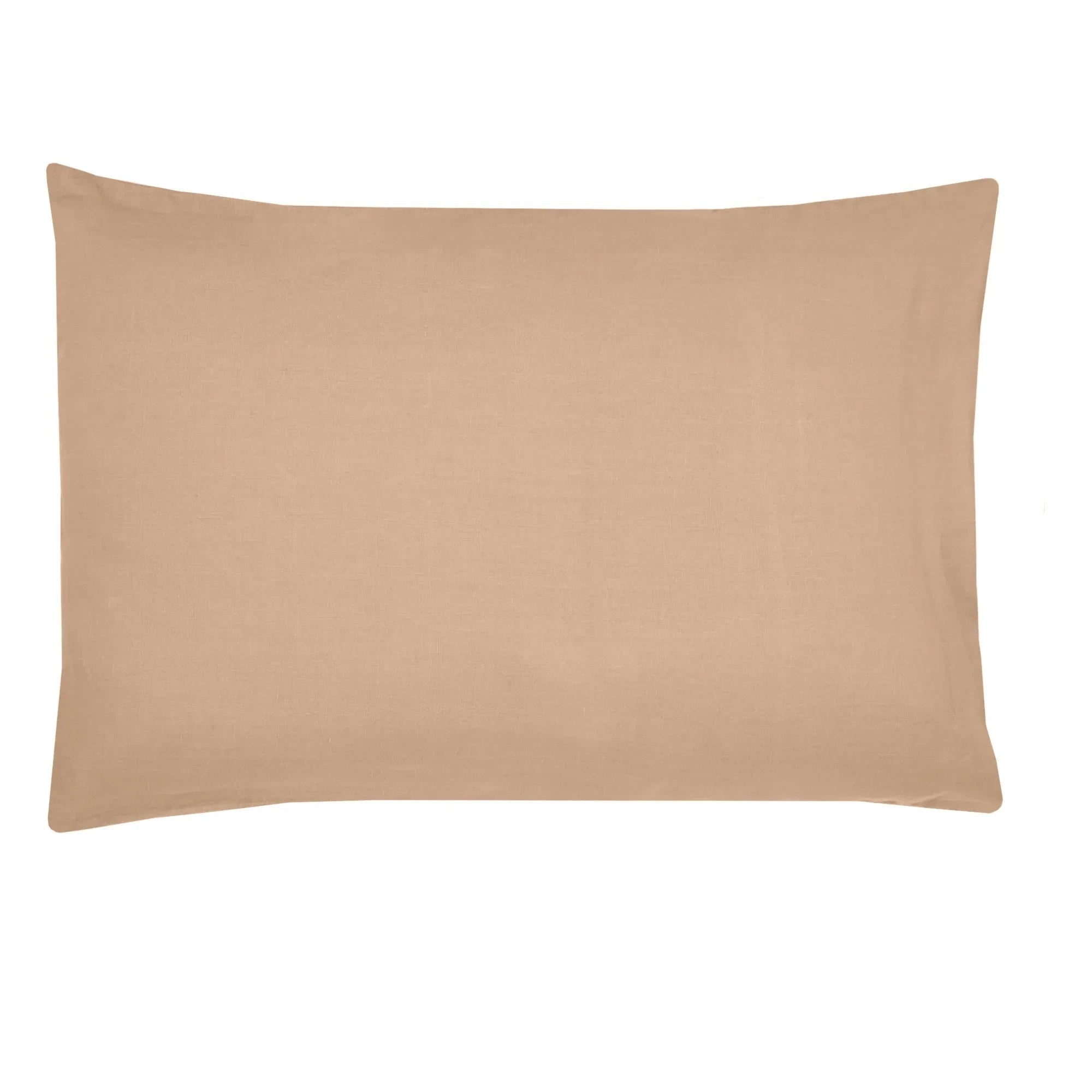 Communauté de biens - Washed Linen Pillowcase | Dusty Pink