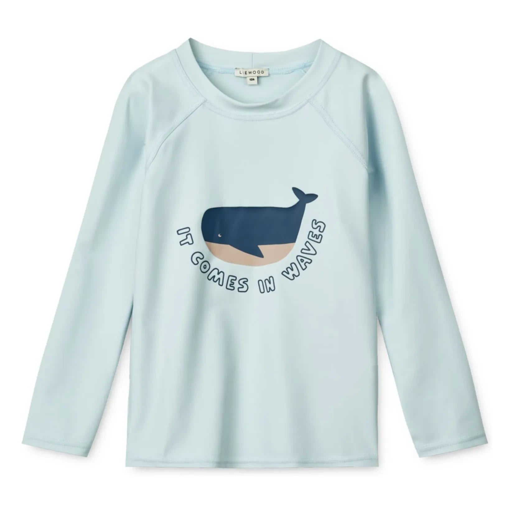 Liewood – Noah UV-Schutz-T-Shirt Recycelte Fasern | Hellblau
