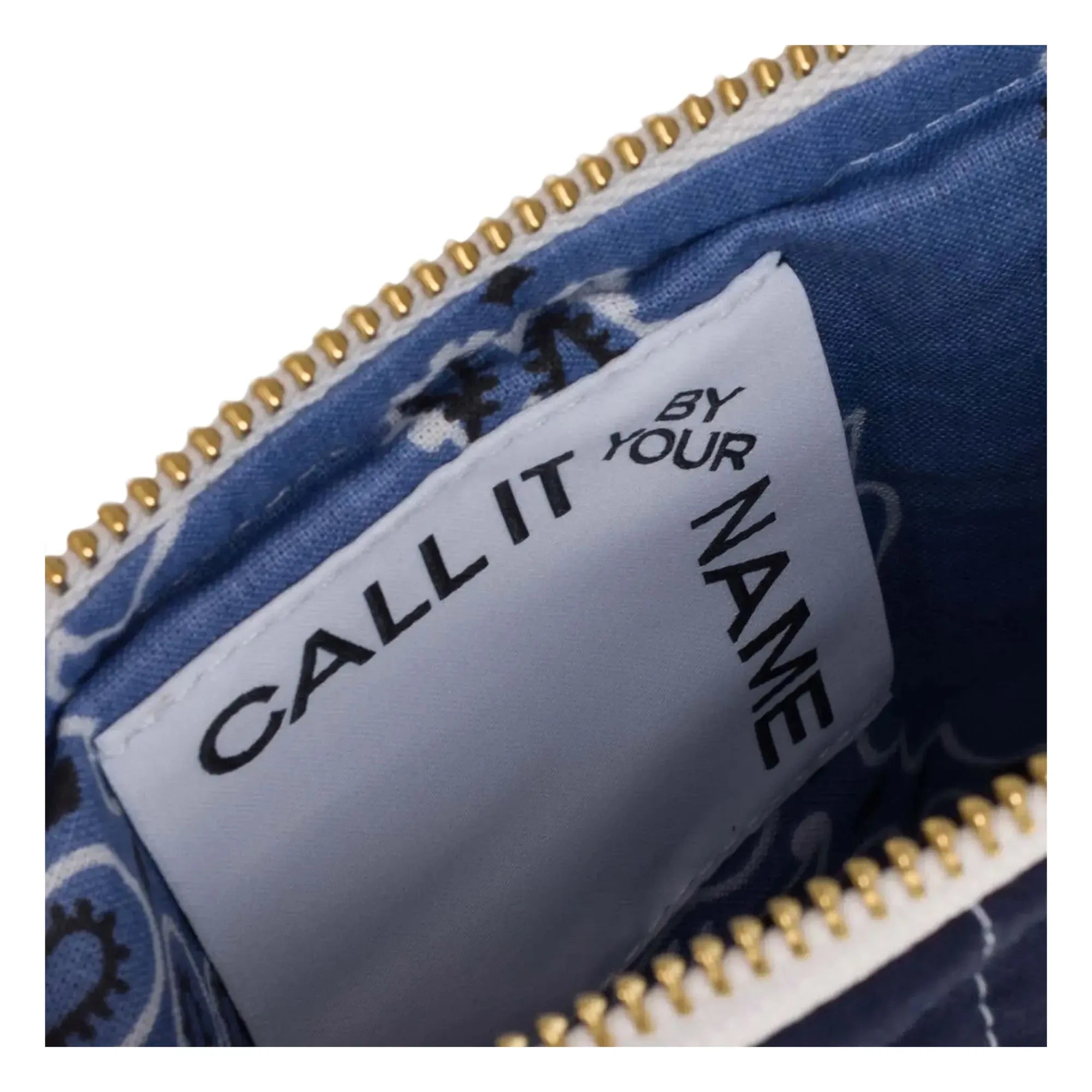 Call it by your name - Mini Fermuarlı Cepli Kapitone Kalp | Lacivert