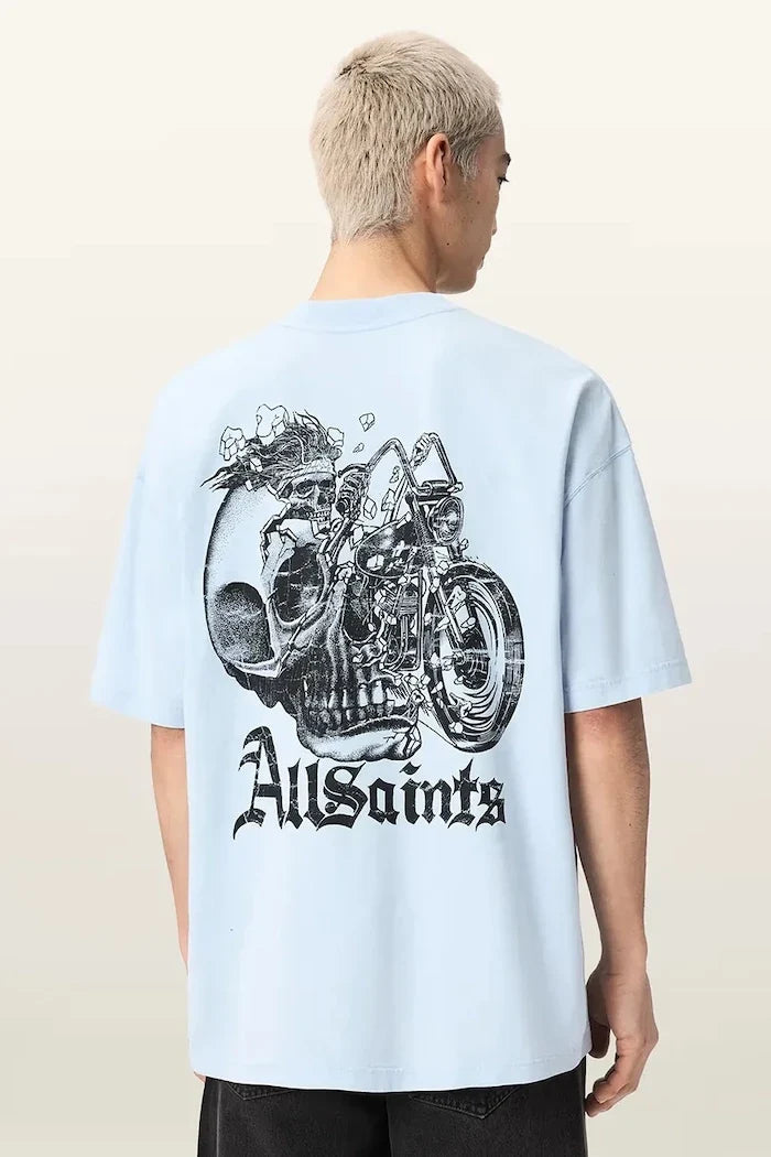 AllSaints PANHEAD Pamuklu Tişört