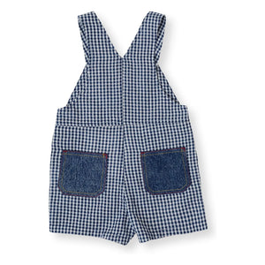 Goldie + Ace - Vichy Strampler | Navy