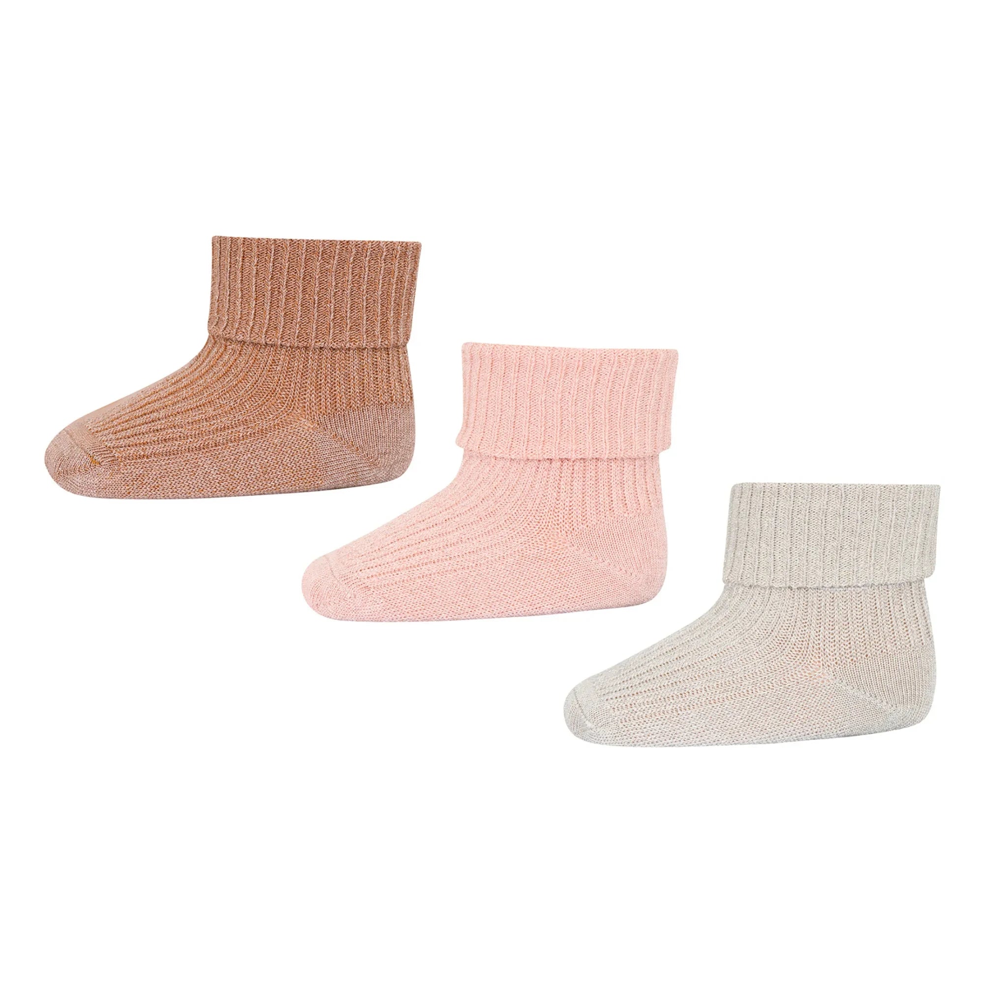 Mp Denmark - Ida Socken - 3er-Pack | Rosa