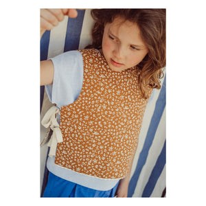THE LiTTLE POETS - Louise Bio-Baumwolle Wendeweste | Karamell