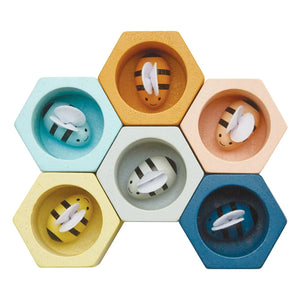Plan Toys - Honigwaben-Zangenset