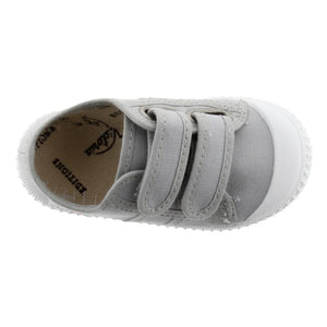 Victoria - Tiras Lona Cırt Cırtlı Sneakers | Gri