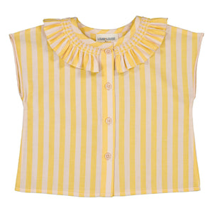Louis Louise - Nilah Striped Blouse | Yellow