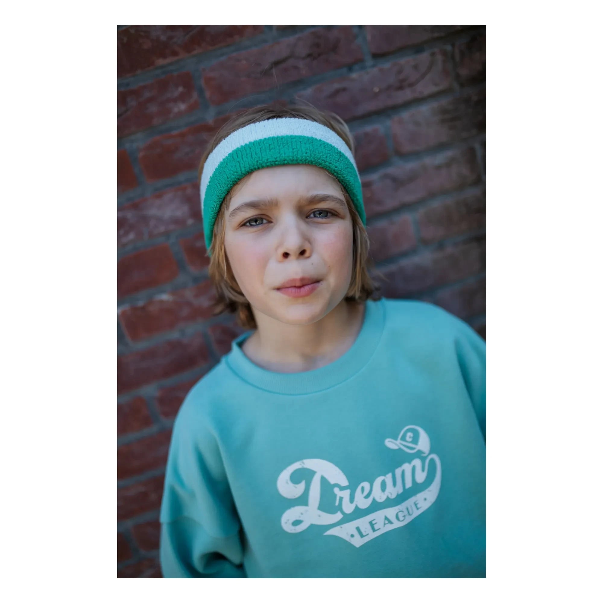 Cos I Said So - Dream League organik pamuklu sweatshirt | Yeşil