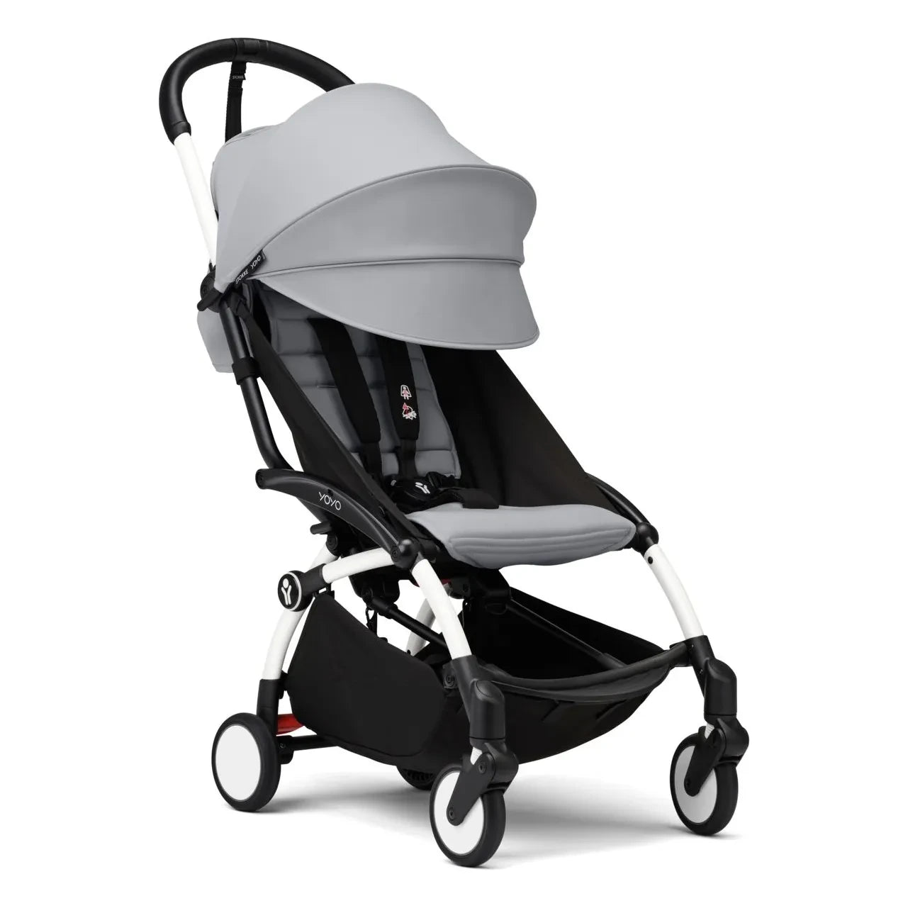 Stokke® - YOYO³ 6+ Baby Stroller White Frame | Stone
