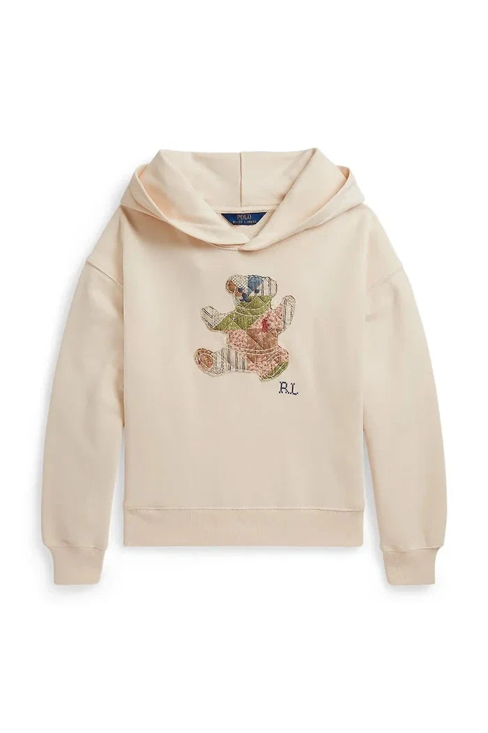 Polo Ralph Lauren çocuklar için pamuklu kapüşonlu sweatshirt