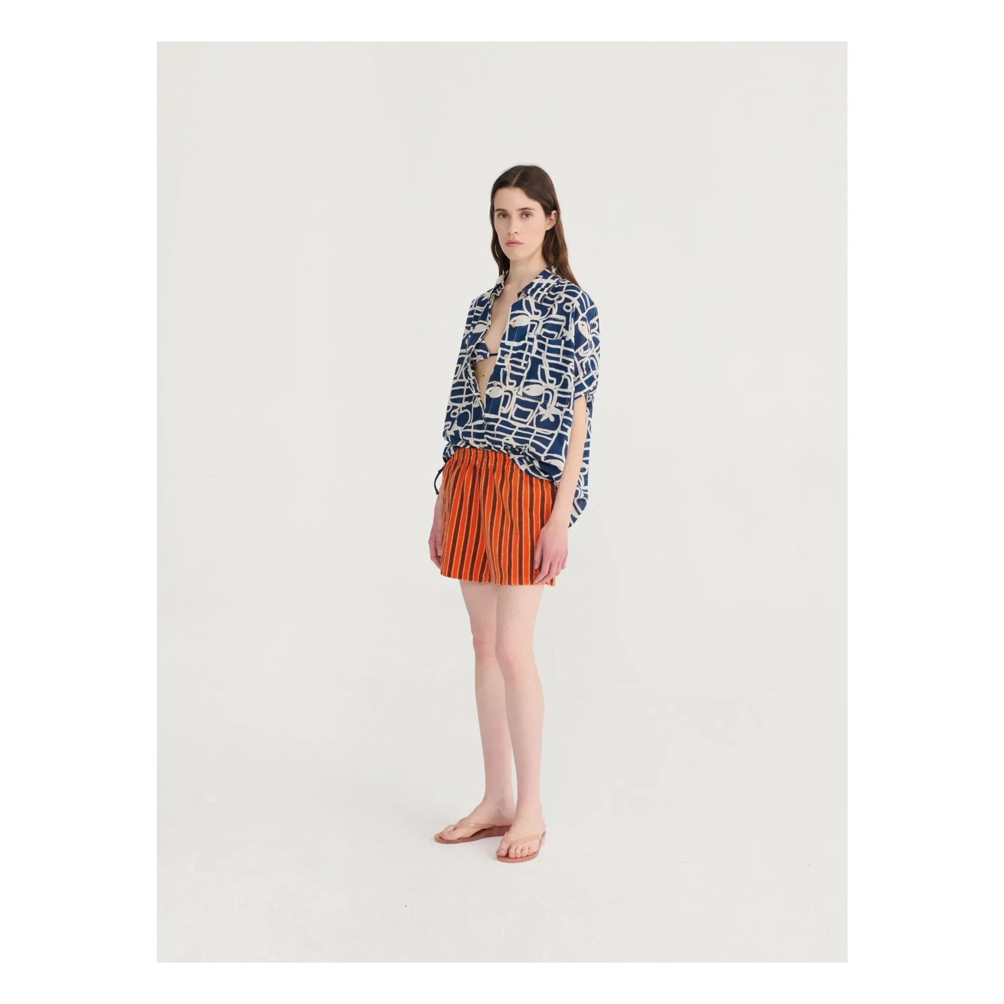 Bobo Choses - Frottee-Shorts aus Baumwolle | Camel