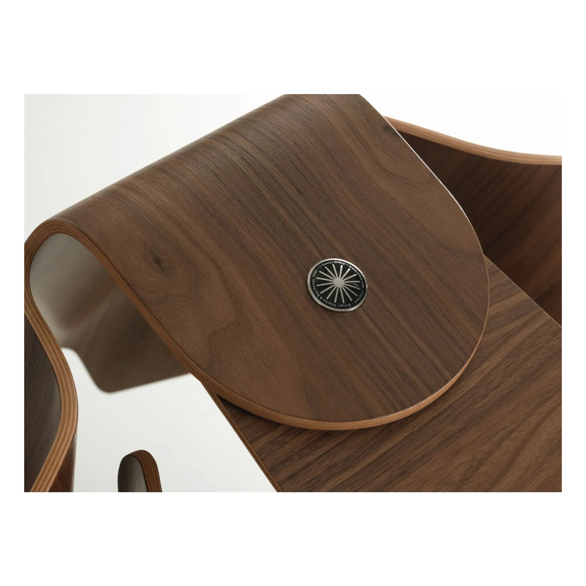 Vitra - Eames Elephant Hocker | Dunkles Holz