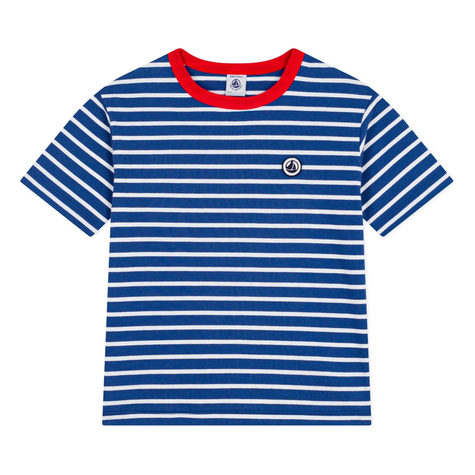 Petit Bateau - Çizgili Tişört | Mavi
