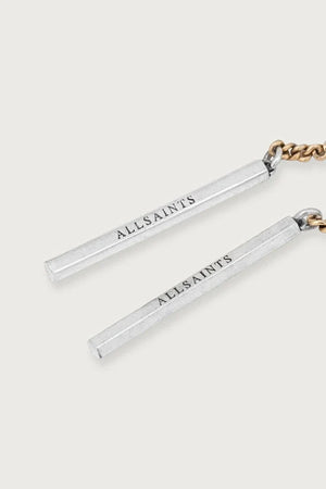 AllSaints metal kadın küpeleri