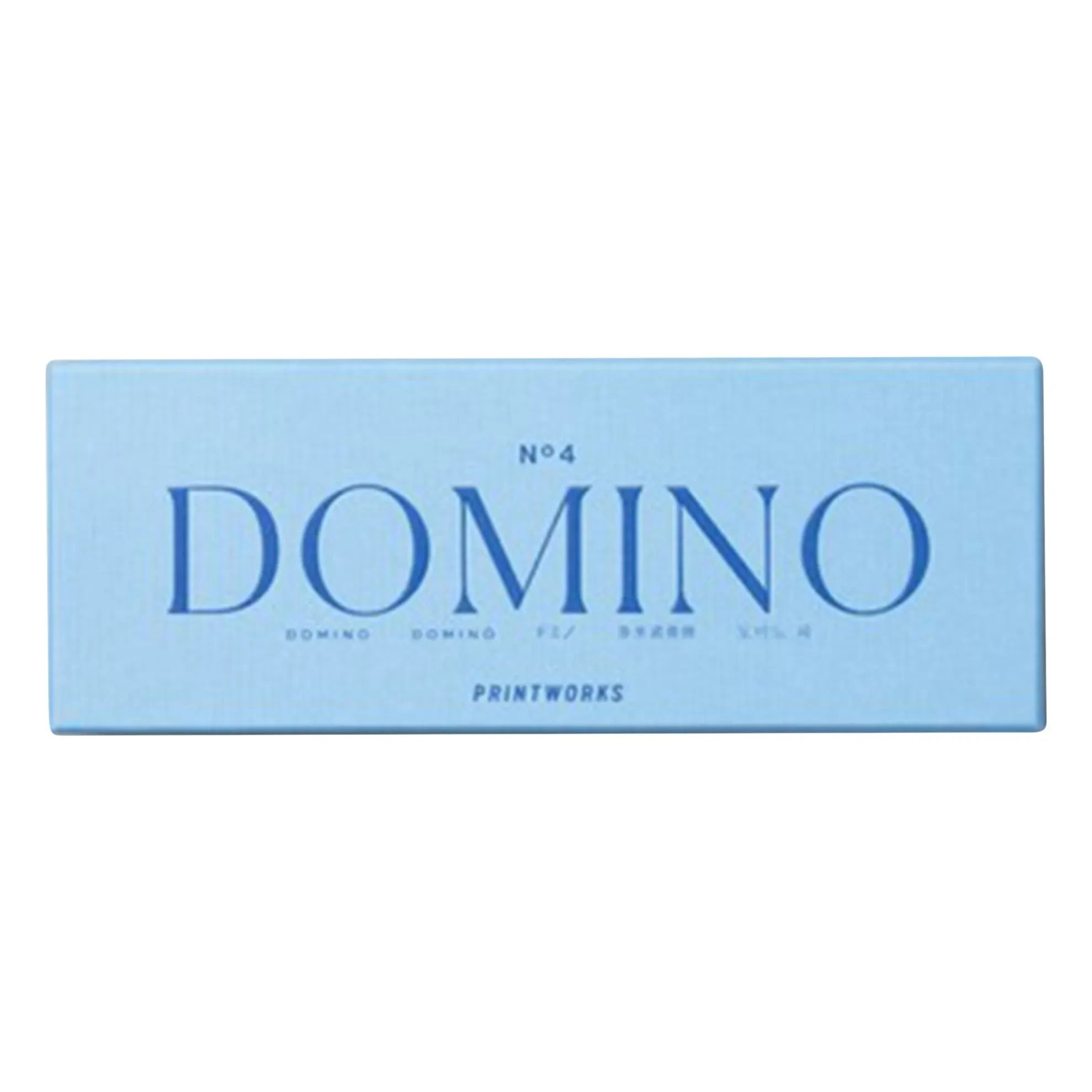 PrintWorks - Dominospiel | Dunkelblau