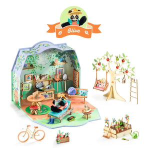 Djeco - DIY Kit - Mi House Olive