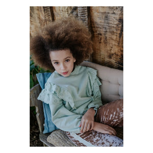 Gingersnaps - Amalia sweatshirt | Yeşil su