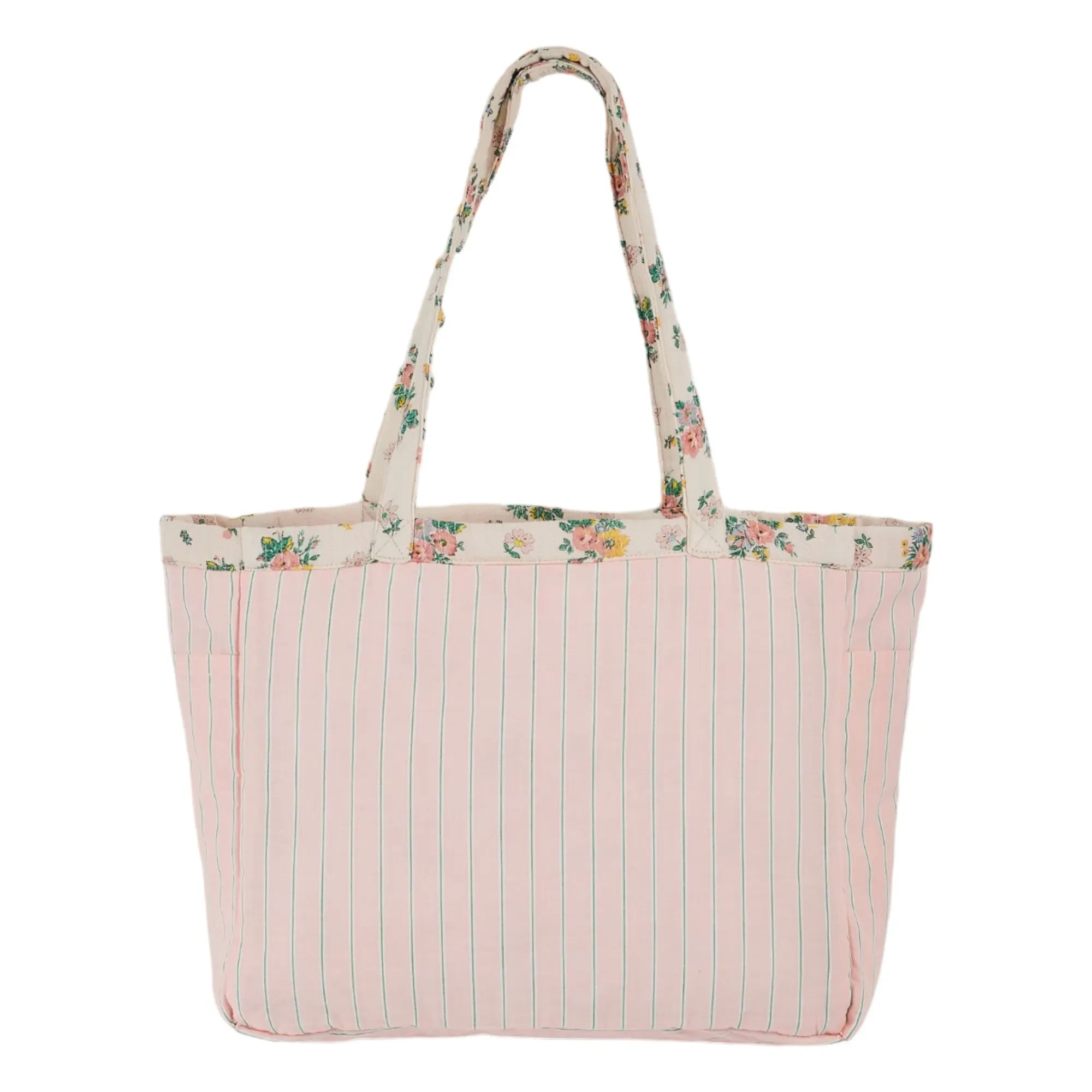 Emile et Ida - Çift taraflı tote çanta | Toz Pembe