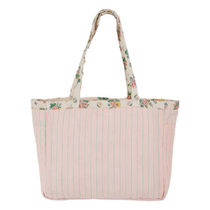 Emile et Ida - Çift taraflı tote çanta | Toz Pembe
