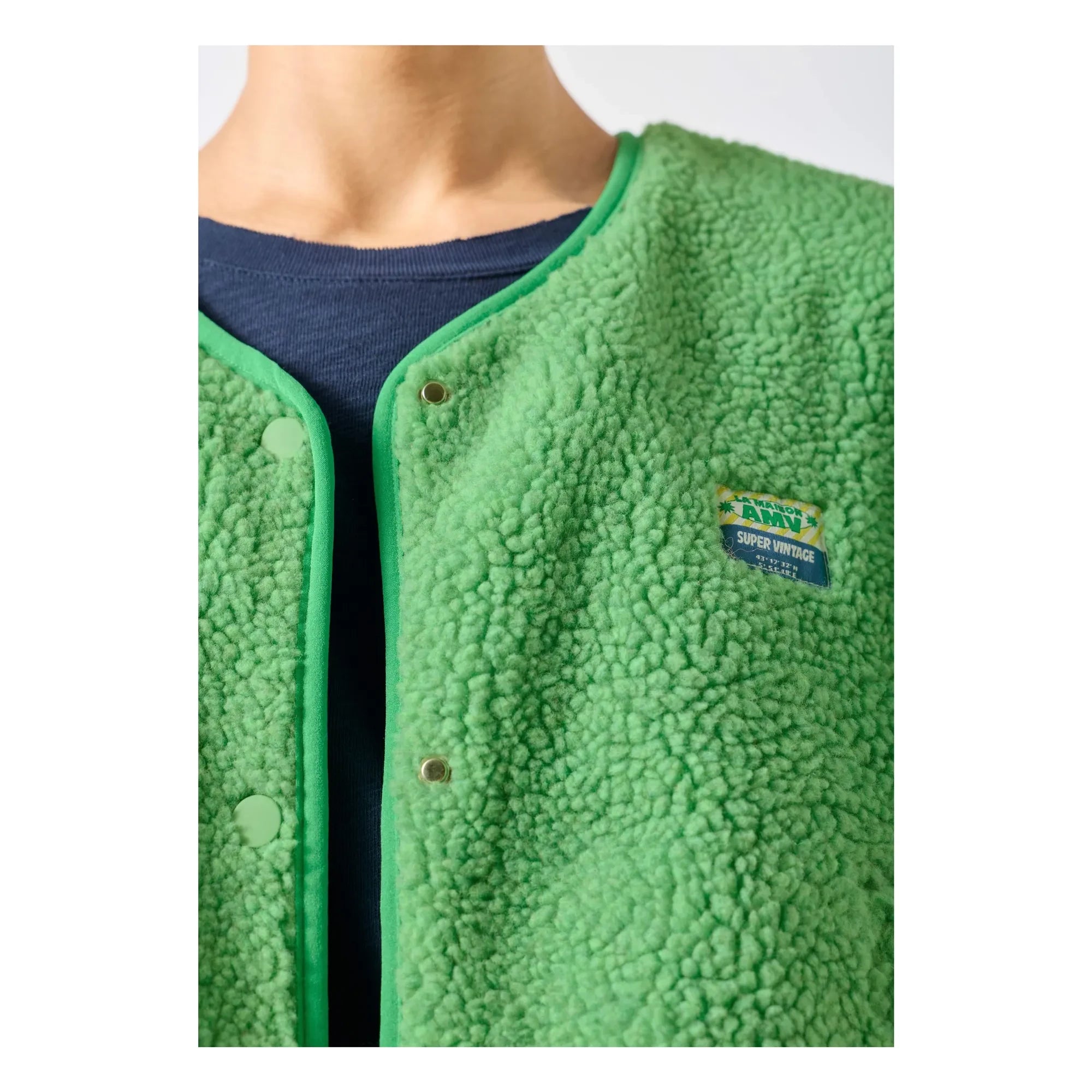 American Vintage - Hoktown Kolsuz Yelek | vert palmier