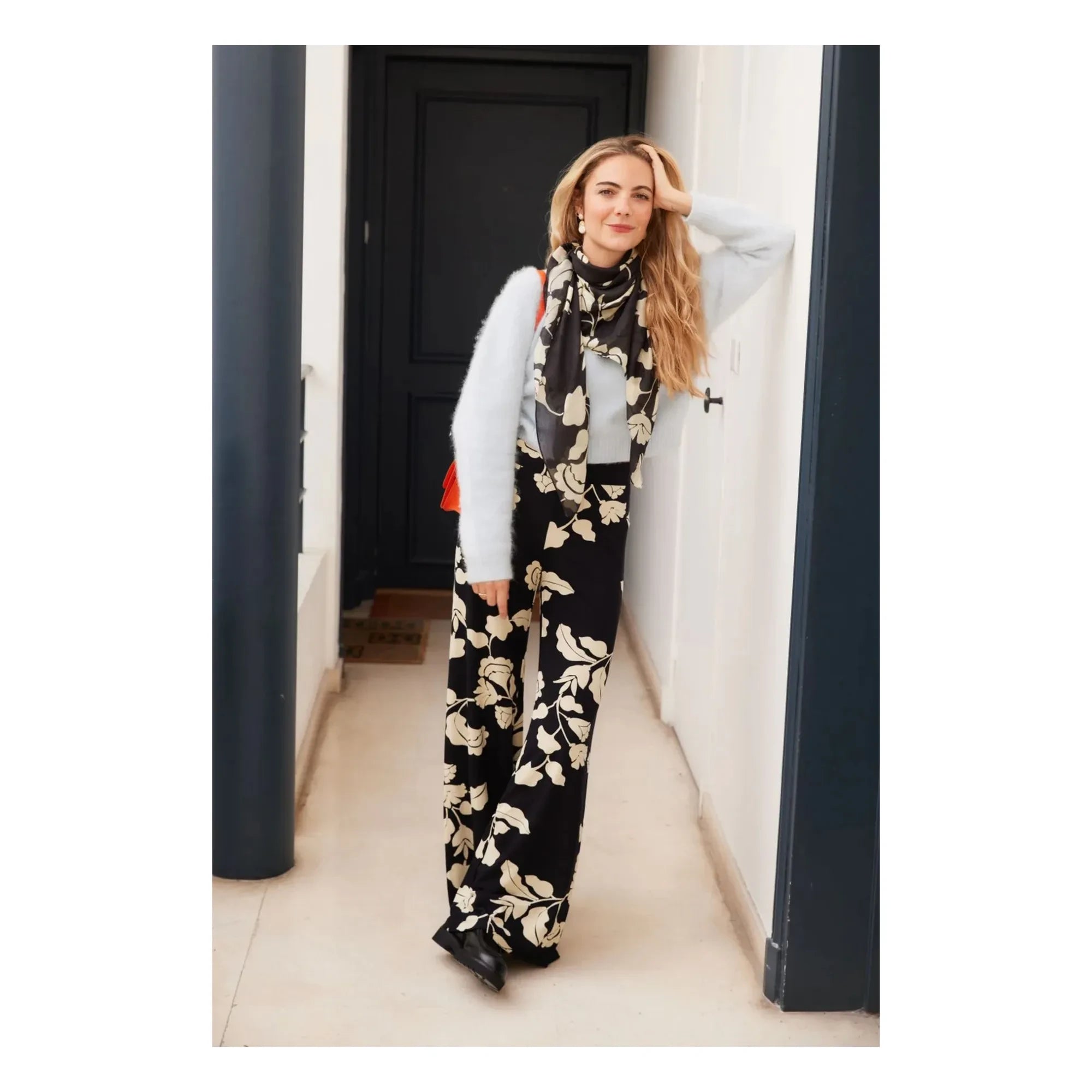 Paloma Collection - Alma Tokyo atkısı | Siyah