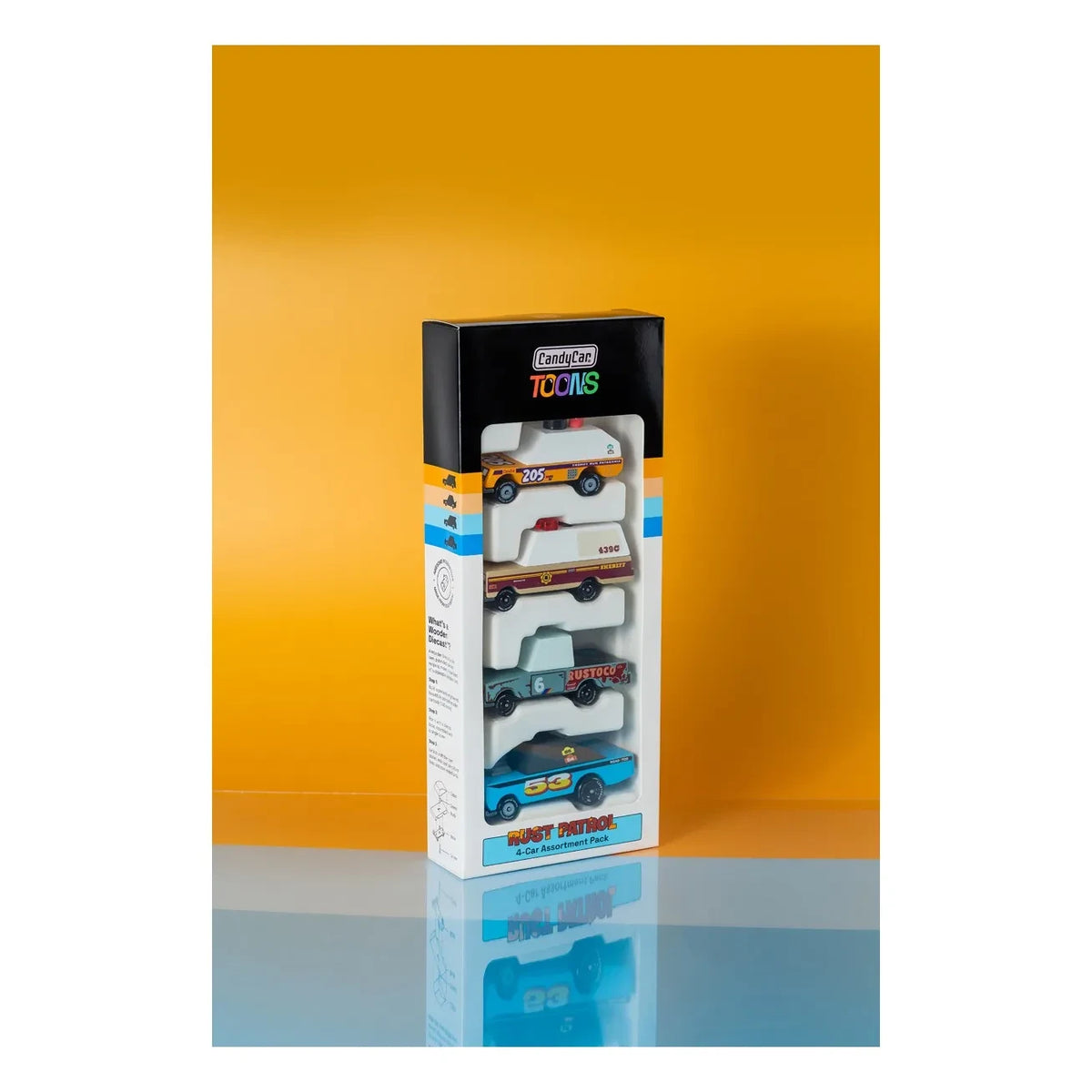 Candylab - Toons - Rostige Streifenwagen