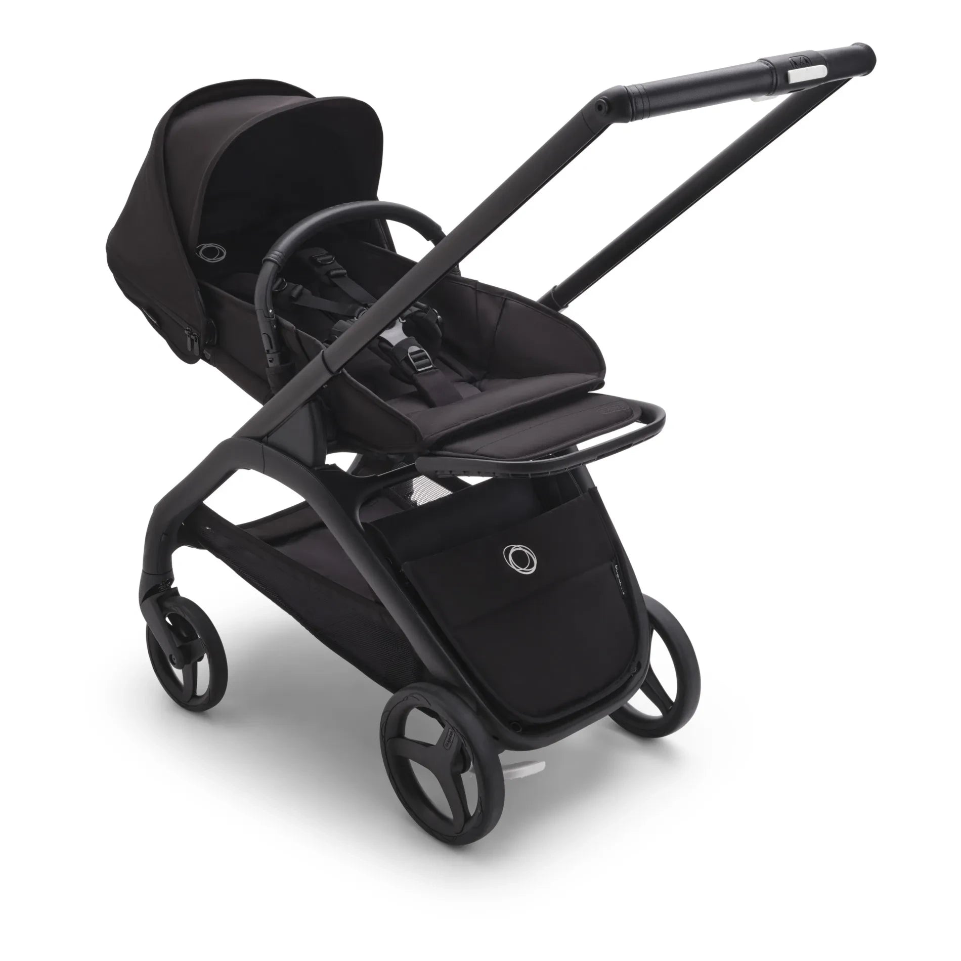 Bugaboo - Bugaboo Dragonfly 2. Nesil Eksiksiz Şehir Bebek Arabası siyah şasi | Siyah