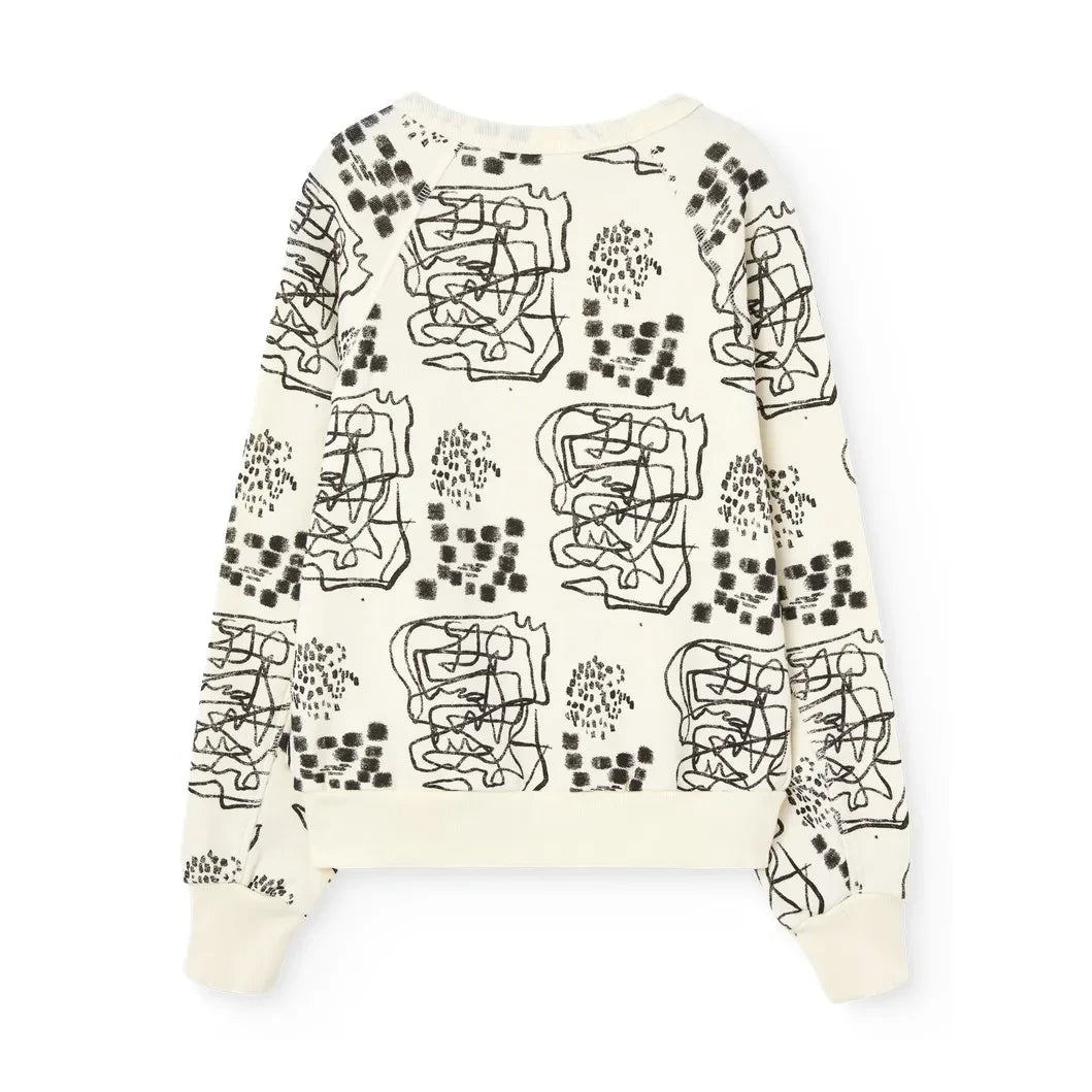 The Animals Observatory - Shark sweatshirt | عاجي