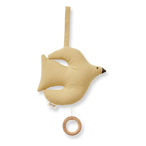 Ferm Living Kids - Swif Bird müzikli bebek dönencesi | Sarı