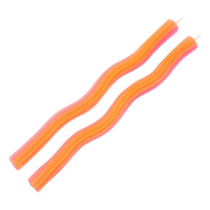 Lex Pott - Wiggle Mumlar - 2'li Set | Turuncu