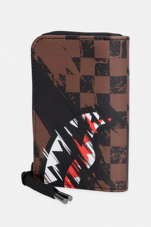 Sprayground - Cartera de cuero sintético marrón 910W8971NSZ