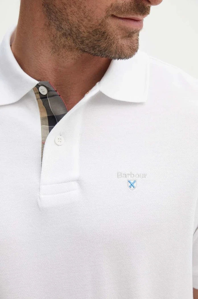 Barbour pamuklu erkek polo yaka tişört