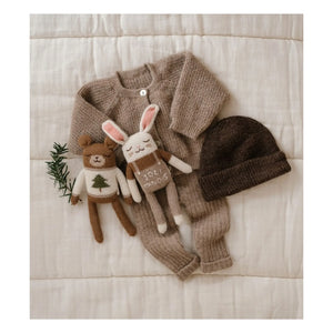 Main Sauvage - Fir Teddy Bear | Ekru